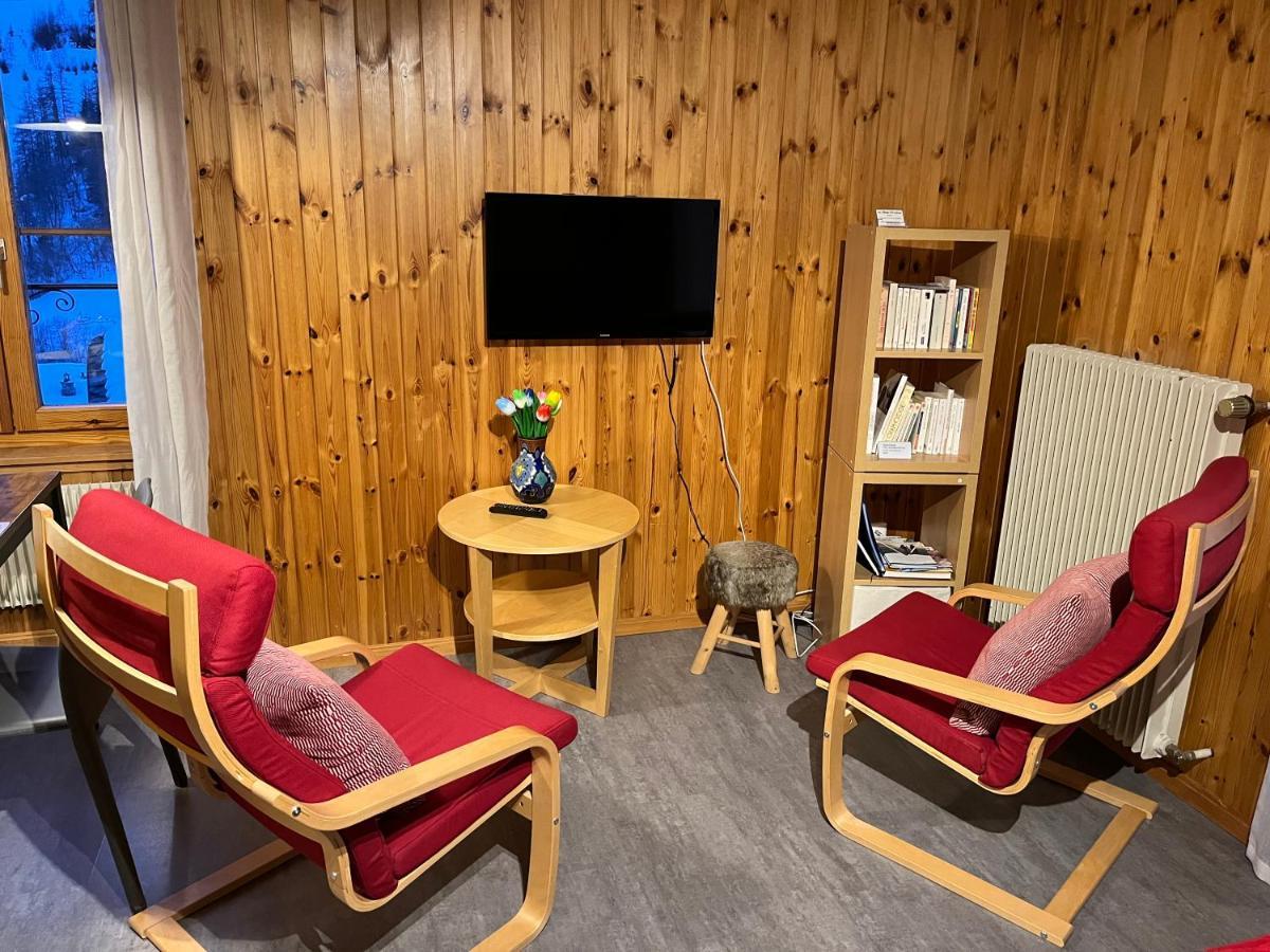 Au Village D’evolene, Magnifique Ensoleillé Apartamento Evolène